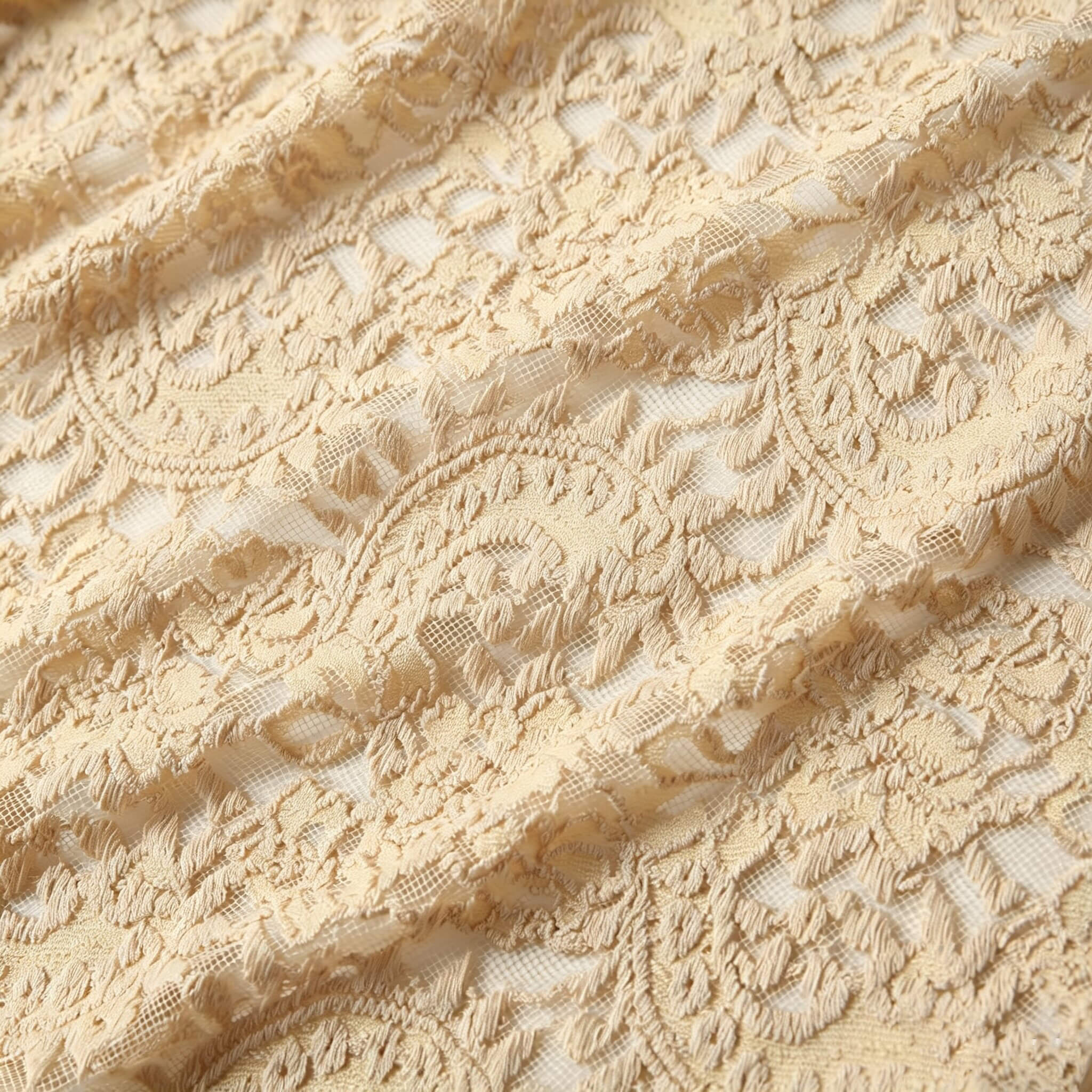 Embroidered Fabric Nylon Warp Knit for Women's Wear Wholesale Supplier 5